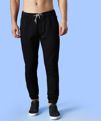 ZAYSH Jogger Fit Men Black Jeans