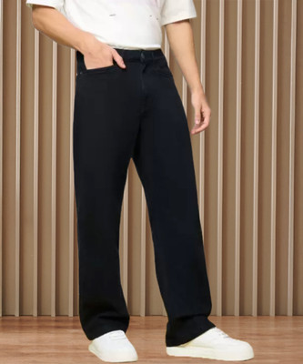 comfits Loose Fit Men Black Jeans