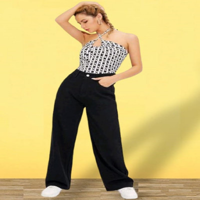 Perfect Outlet Regular Women Black Jeans