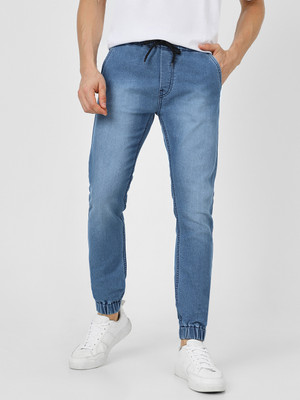 Urbano Fashion Jogger Fit Men Light Blue Jeans