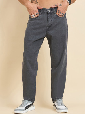 STUDIO NEXX Loose Fit Men Grey Jeans