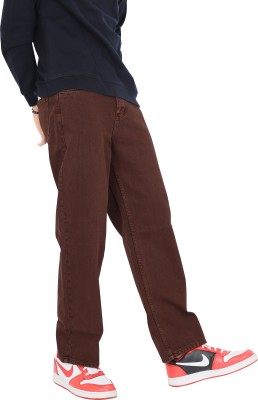 RileyRush Boot-Leg Men Brown Jeans