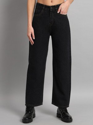 Rishabh creation Regular Women Black Jeans