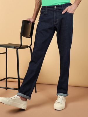 Wrangler Slim Men Dark Blue Jeans