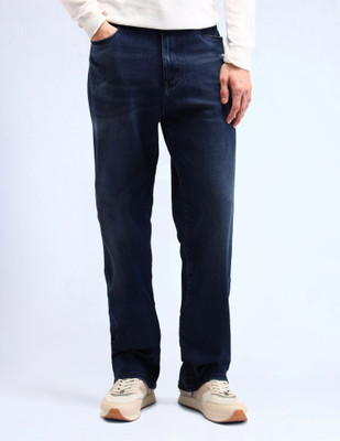 FLYING MACHINE Regular Men Blue Jeans