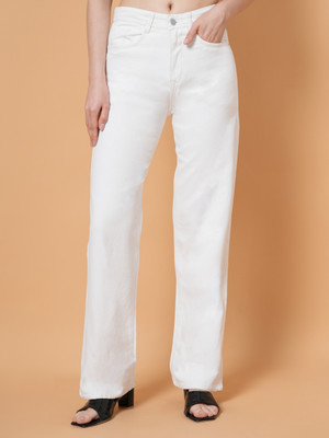 TGP Straight Fit Women White Jeans