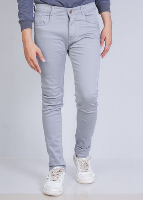 AK Trendy Slim Men Grey Jeans