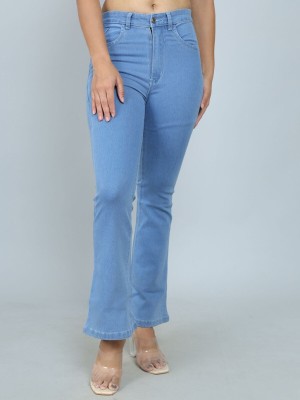 Pose Blue Flared Women Light Blue Jeans