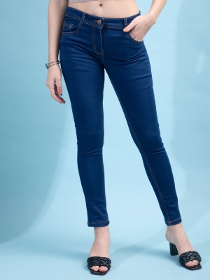 MANTICORE Skinny Women Blue Jeans