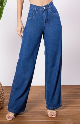 NUCOUTHS the style you love Regular Women Dark Blue Jeans