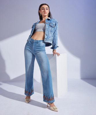 Miss Chase Straight Fit Women Blue Jeans