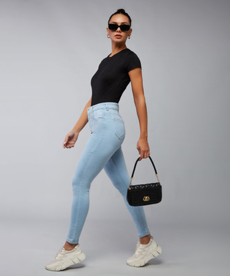 DOLCE CRUDO Skinny Women Light Blue Jeans