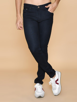 POKHINDA Regular Men Black Jeans