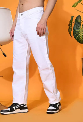 METRONAUT Loose Fit Men White Jeans