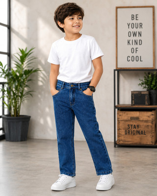 KILLER Regular Boys Dark Blue Jeans