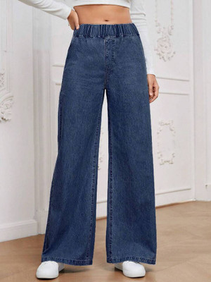 KASHIAN Boyfriend Women Blue Jeans