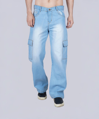 linaria Boyfriend Men Light Blue Jeans