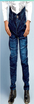 AK HUB Regular Boys & Girls Blue Jeans