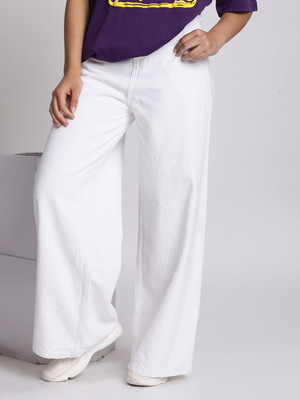Roadster Loose Fit Women White Jeans