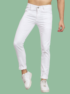 METRONAUT Slim Men White Jeans