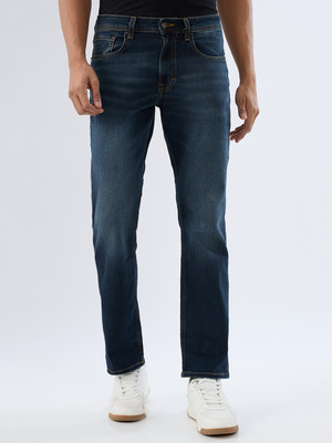 Spykar Relaxed Fit Men Blue Jeans