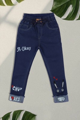 A-Okay Regular Girls Dark Blue Jeans