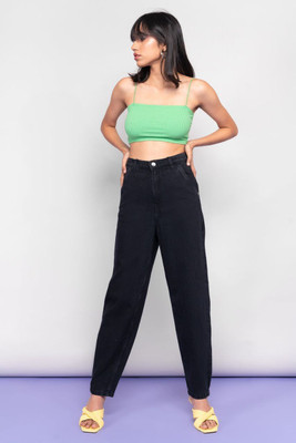 fara fashion Regular Women Black Jeans