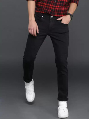 BEG FASHION Slim Men Black Jeans