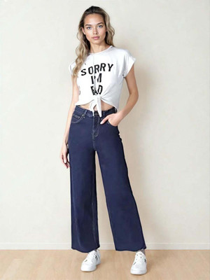 KOTTY Relaxed Fit Women Blue Jeans