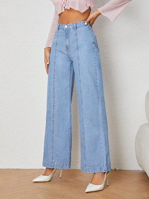 KOTTY Regular Women Light Blue Jeans