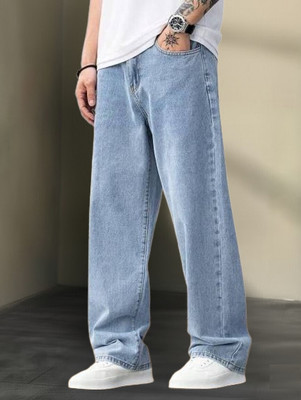 DYENE Loose Fit Men Light Blue Jeans