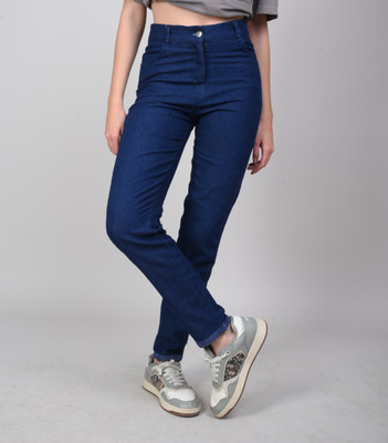 NEUNK Boot-Leg Women Blue Jeans