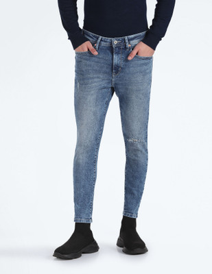 FLYING MACHINE Skinny Men Dark Blue Jeans