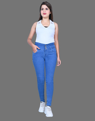 AADVI ENTERPRISE Skinny Women Light Blue Jeans