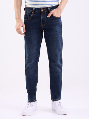 Spykar Relaxed Fit Men Blue Jeans