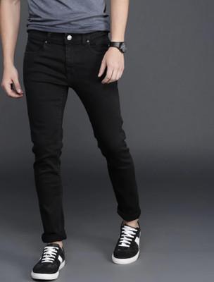 RusticBlooms Slim Men Black Jeans