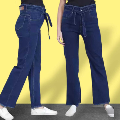 1DAYSTREET Regular Women Dark Blue Jeans