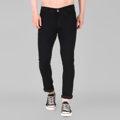 spenze Slim Men Black Jeans