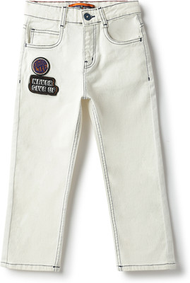 TALES & STORIES Slim Boys White Jeans
