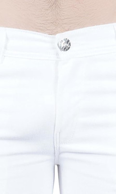 Nalaka Skinny Men White Jeans