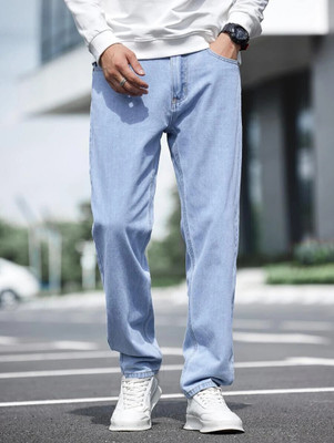 Moda Pride Loose Fit Men Light Blue Jeans