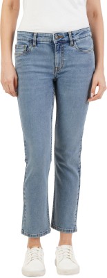 INKD Straight Fit Women Light Blue Jeans