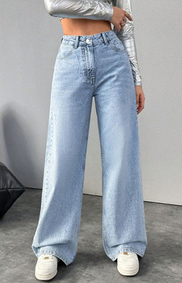BLESSICA Relaxed Fit Women Light Blue Jeans