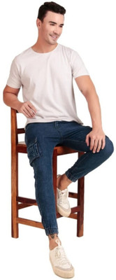 METRONAUT Jogger Fit Men Dark Blue Jeans