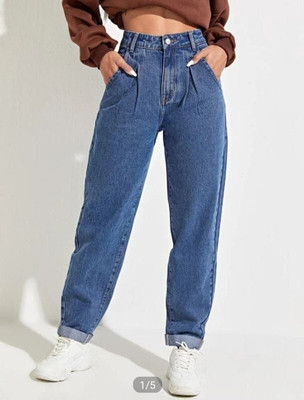 A.C.W. Flared Men Blue Jeans