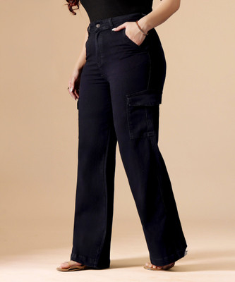 Miss Chase Relaxed Fit Women Black Jeans