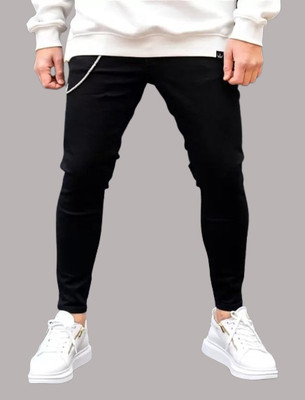 Misony Jogger Fit Men Black Jeans