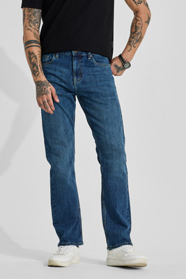 Snitch Straight Fit Men Dark Blue Jeans