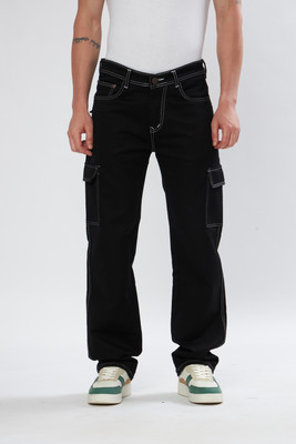 UNITED DENIM Regular Men Black Jeans