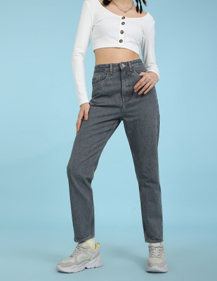 FLYING MACHINE Regular Women Grey Jeans